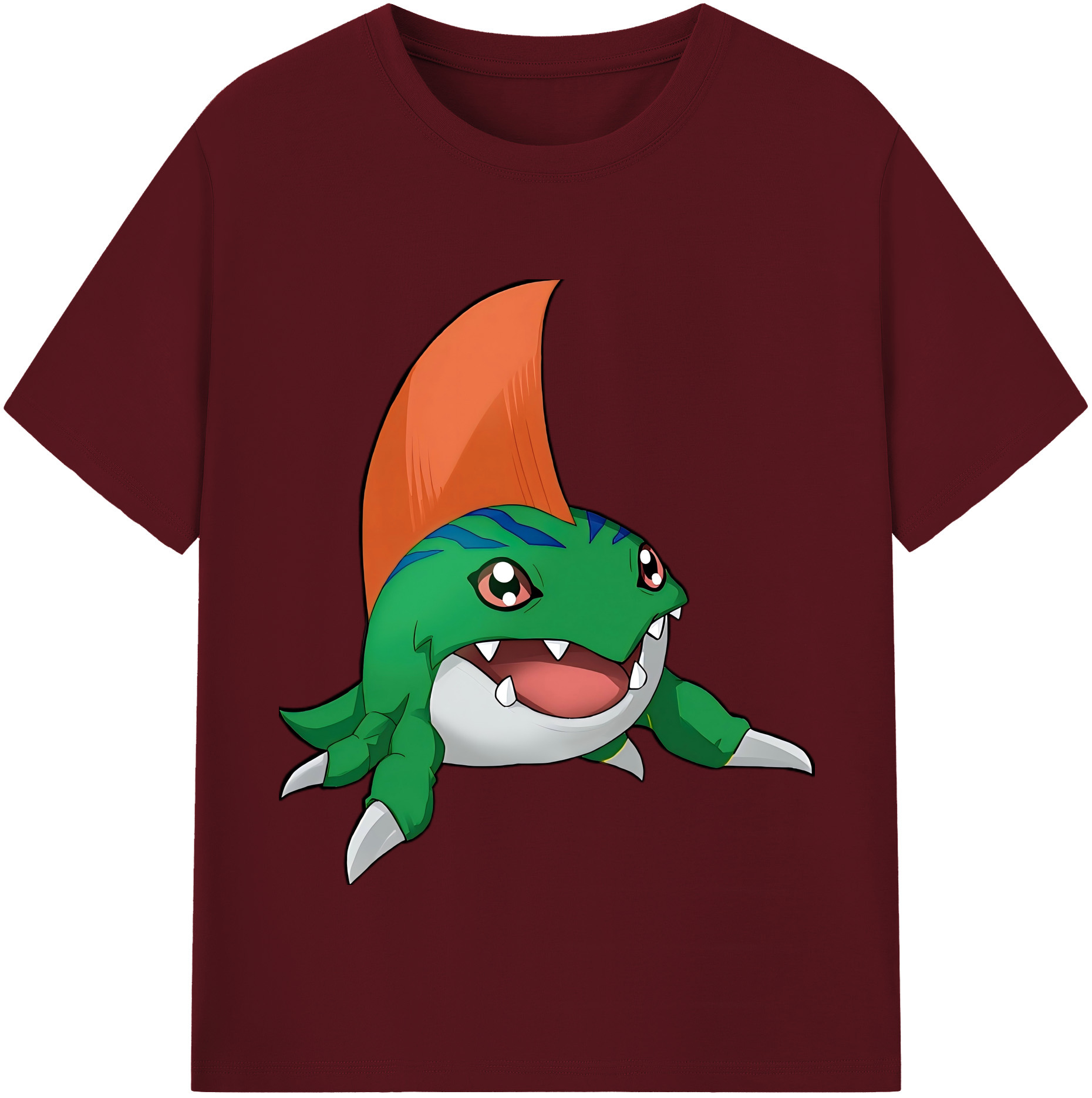 （画像用） Digimon デジタルモンスター/デジモン 綿100％半袖Tシャツ（フロントプリント）
